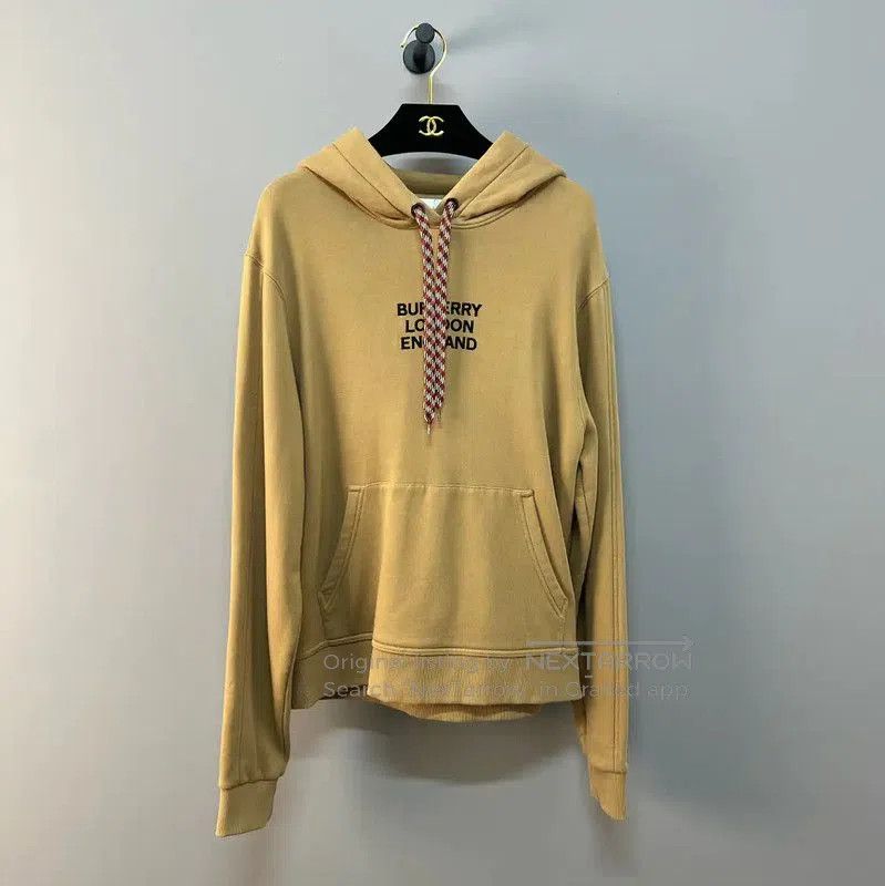 Burberry Beige Cotton Women's Hoodie.
