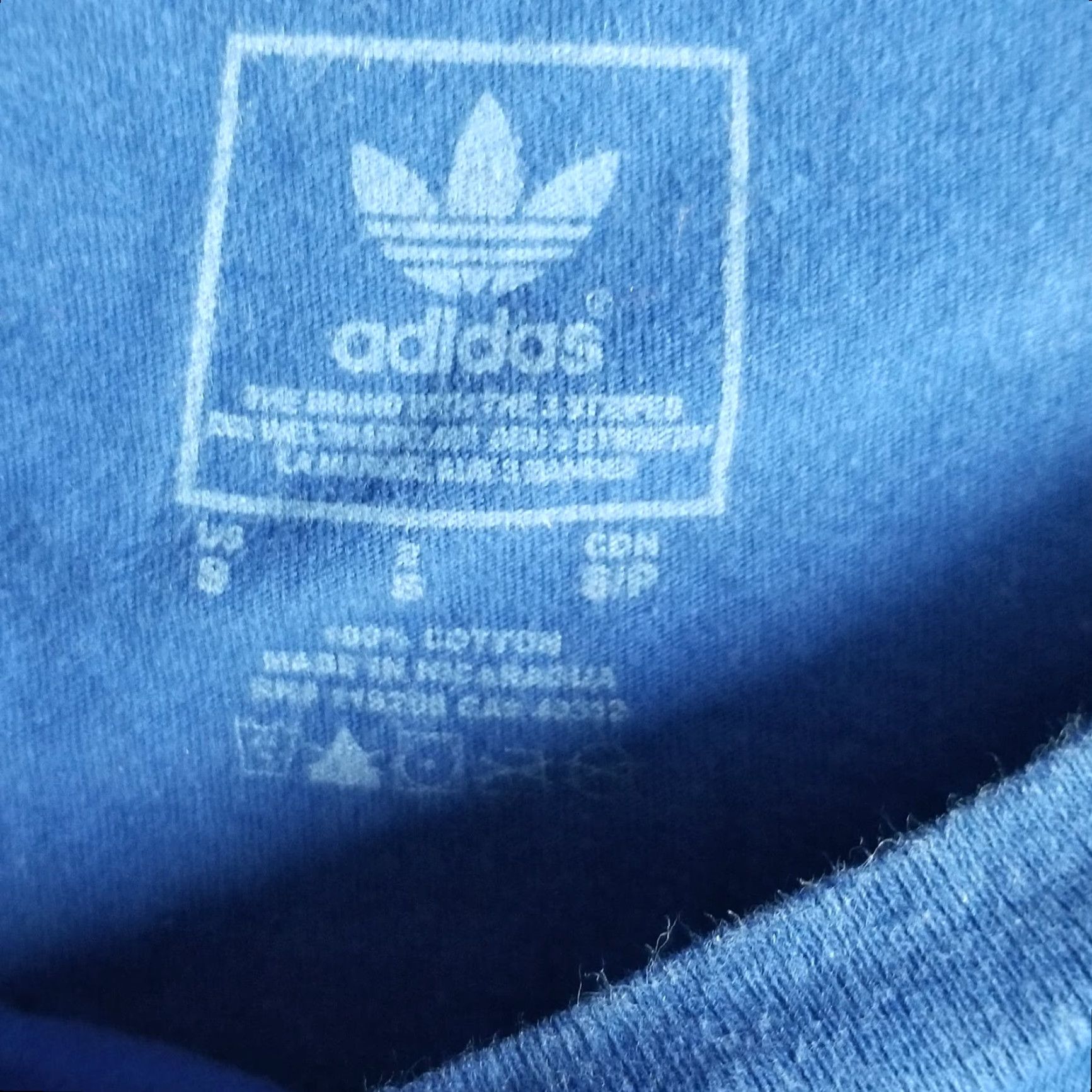 Adidas Adidas Originals Portland Trefoil T-Shirt Men Small City Series Blue Cotton Logo Graphic Size US S / EU 44-46 / 1 - 2 Thumbnail