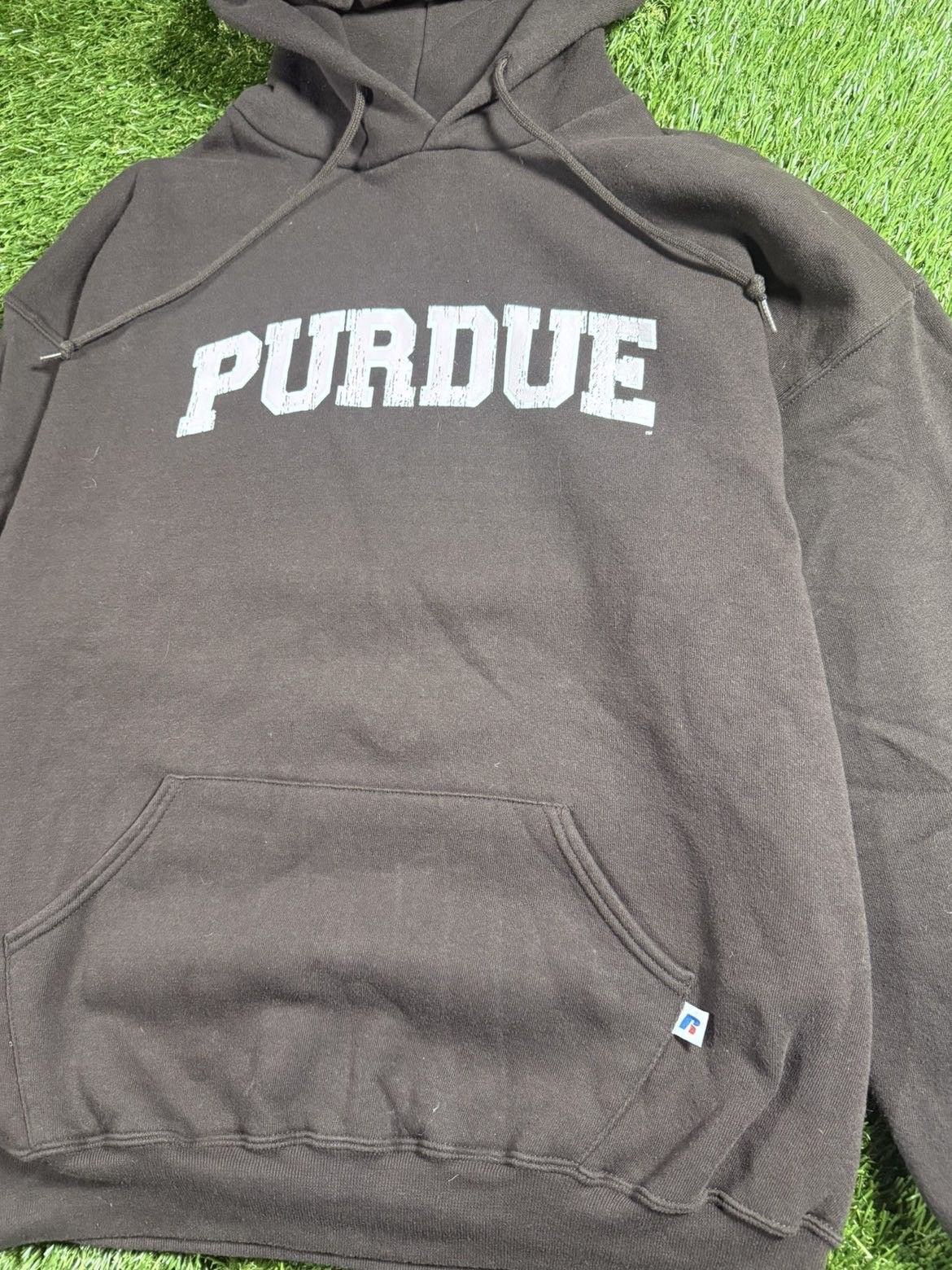 Russell Athletic Vintage Y2K Purdue Boilermakers NCAA Thick Russell Hoodie Size US XL / EU 56 / 4 - 2 Thumbnail