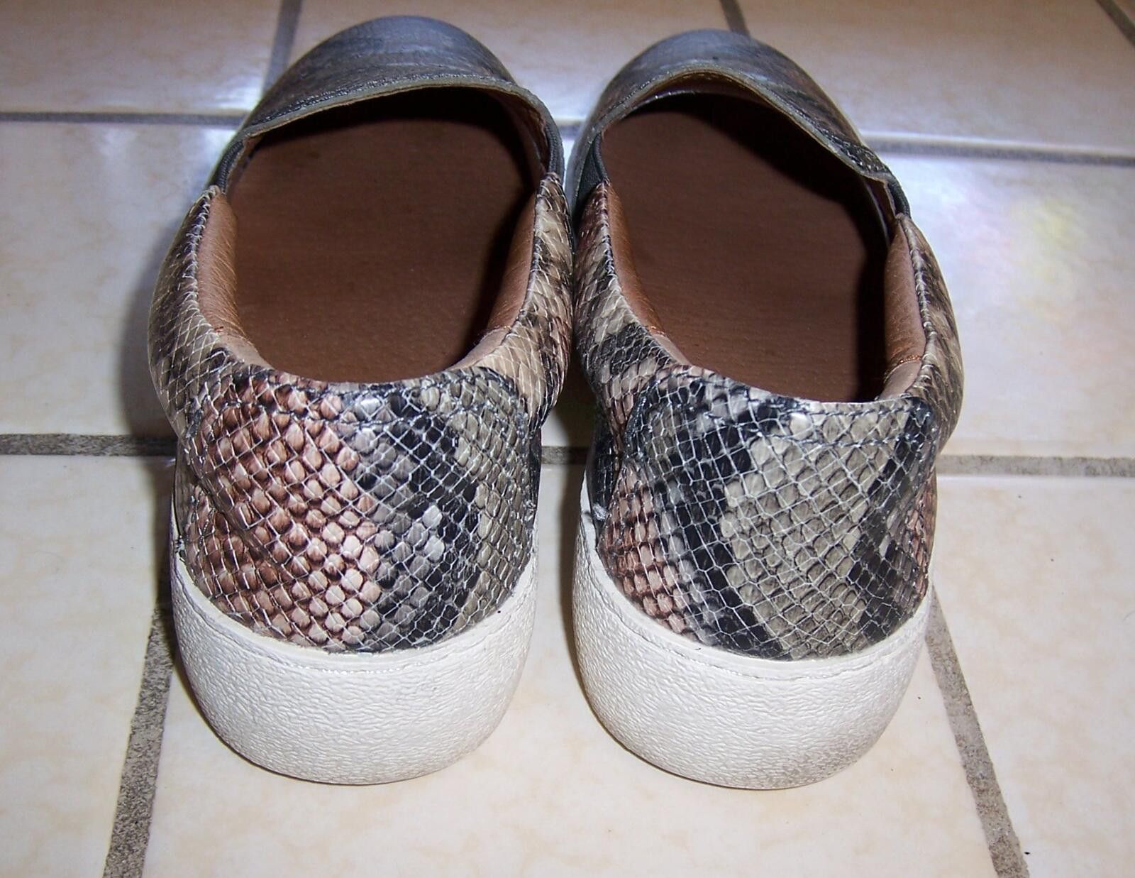 Frye Frye Webster Snake Print Leather Slip On Sneakers Wms 6.5US Size US 6.5 / IT 36.5 - 4 Thumbnail