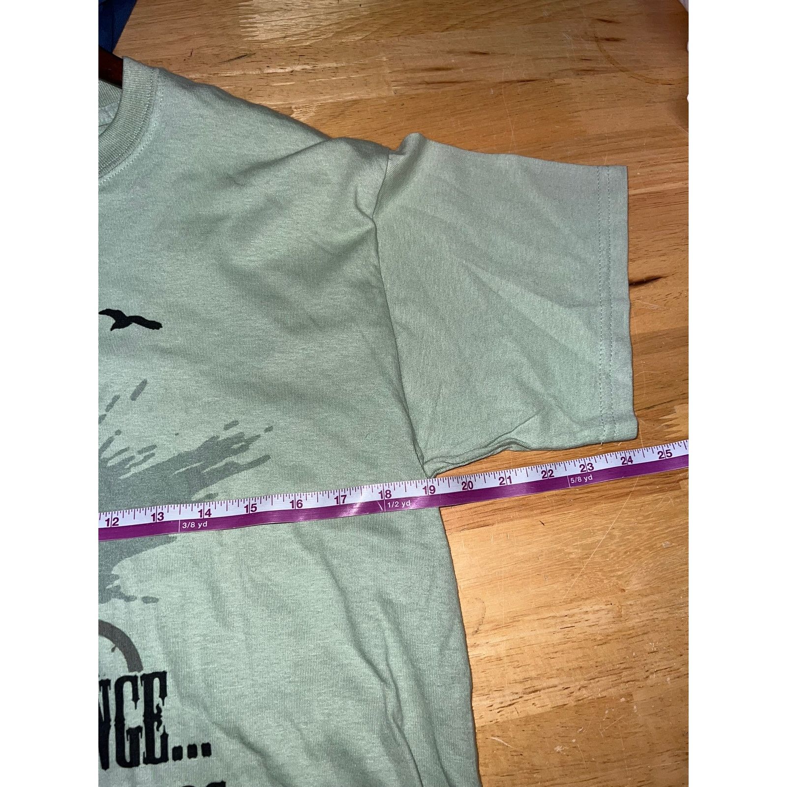 Gildan Chico Basin Ranch Shirt Hike The Plains Green Bike Hiker M Size US M / EU 48-50 / 2 - 8 Thumbnail