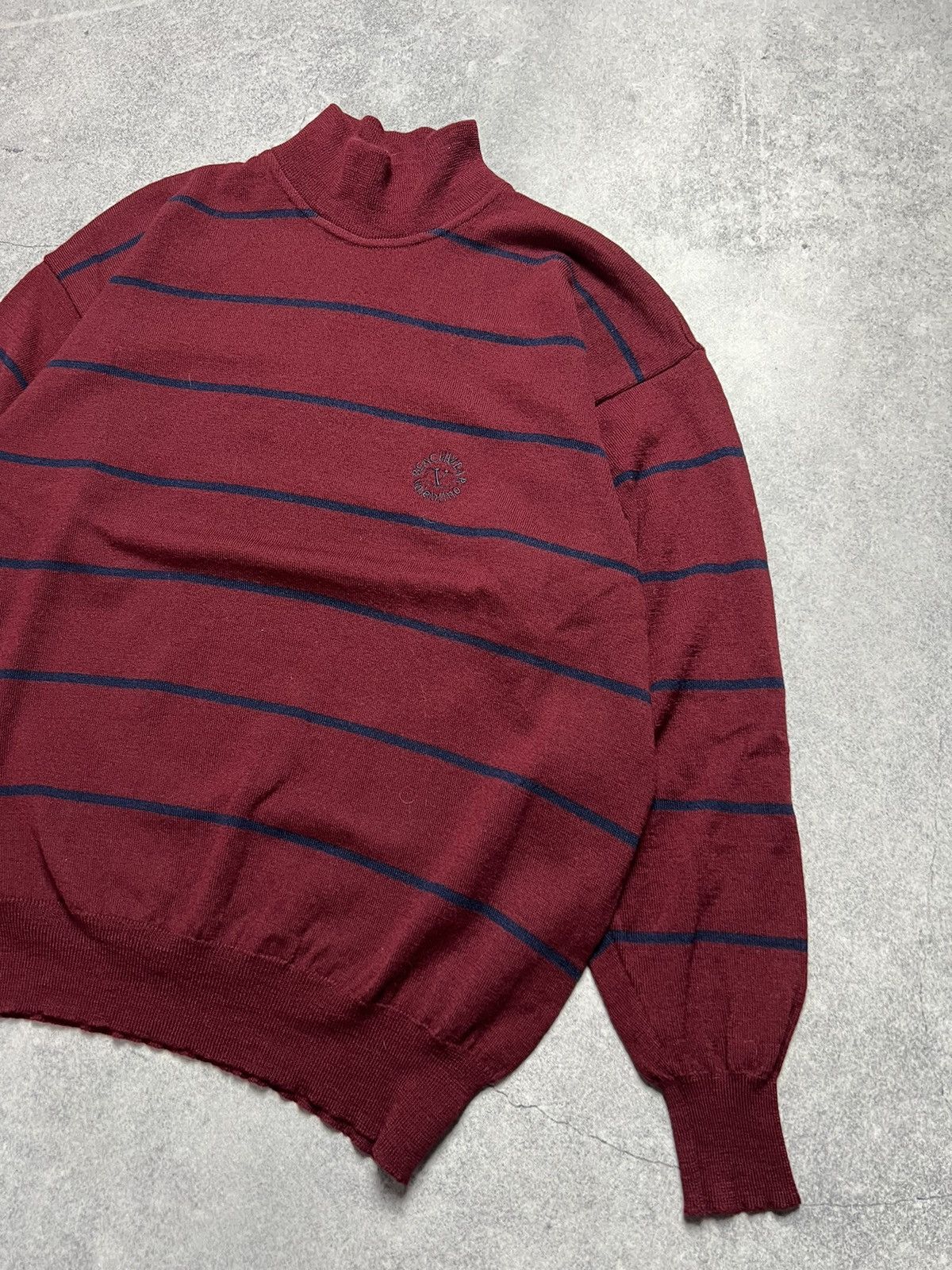 Valentino × Vintage Vintage Valentino Garavani Beach Wear Old Money Knit Sweater Size US L / EU 52-54 / 3 - 3 Thumbnail