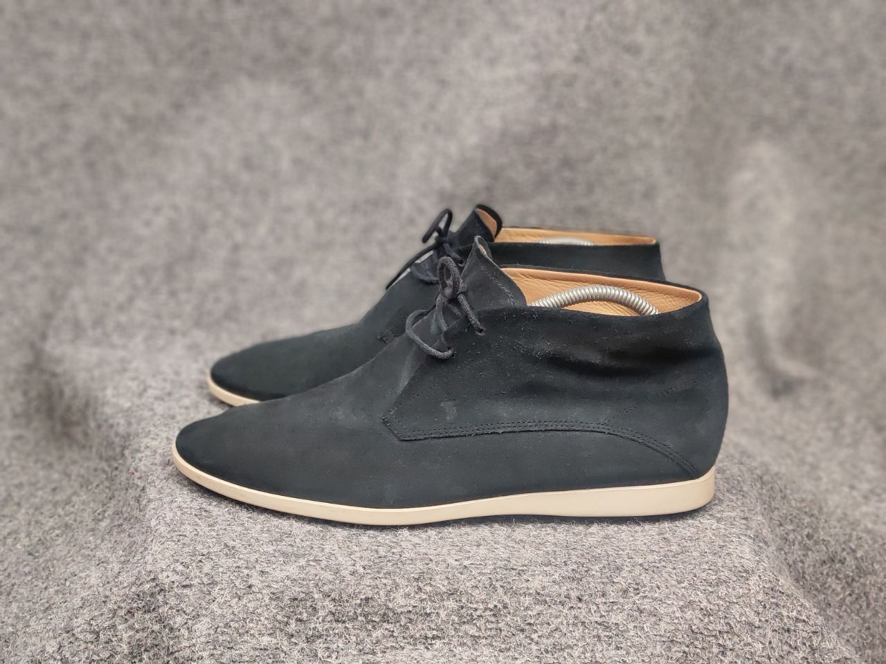 Tod's Tod's Design Suede Leather Blue Chukka Shoes Casual Boots Size US 9 / EU 42 - 12 Thumbnail