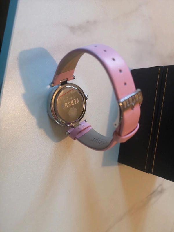 Designer Versus pink leather strap watch Size ONE SIZE - 4 Thumbnail