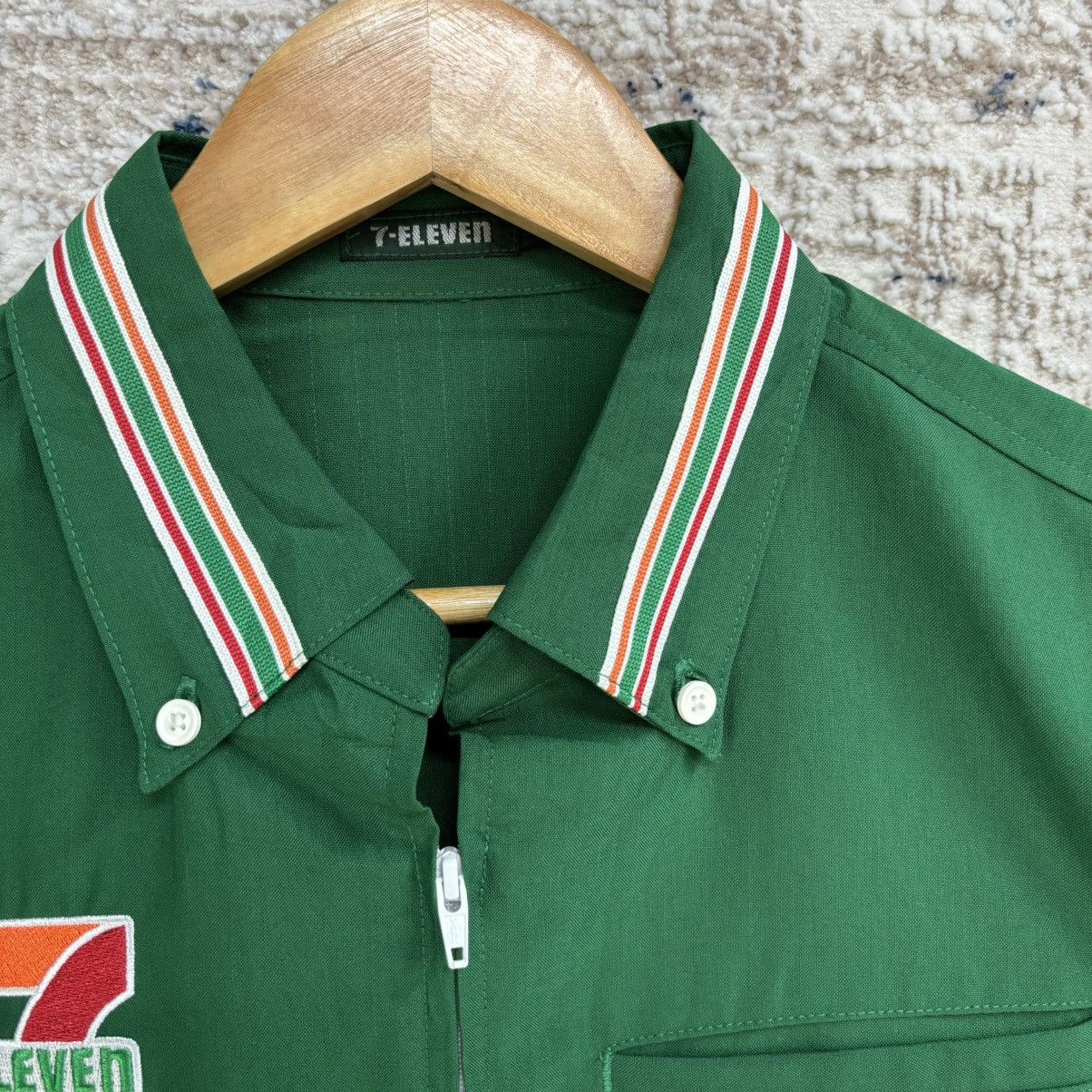 Japanese Brand × Vintage Vintage Seven Eleven Workers Shirt Size US L / EU 52-54 / 3 - 10 Thumbnail