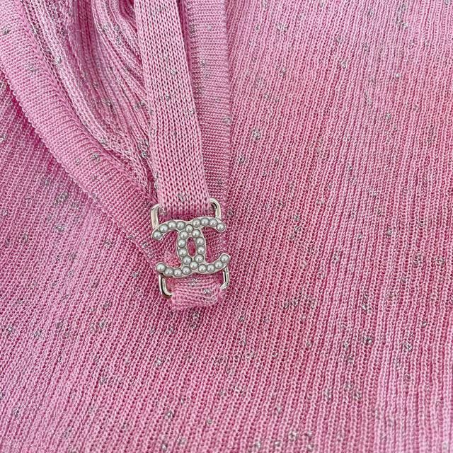 Chanel Chanel Pink suspender jumpsuit Size 25" / US 0 / IT 36 - 4 Thumbnail