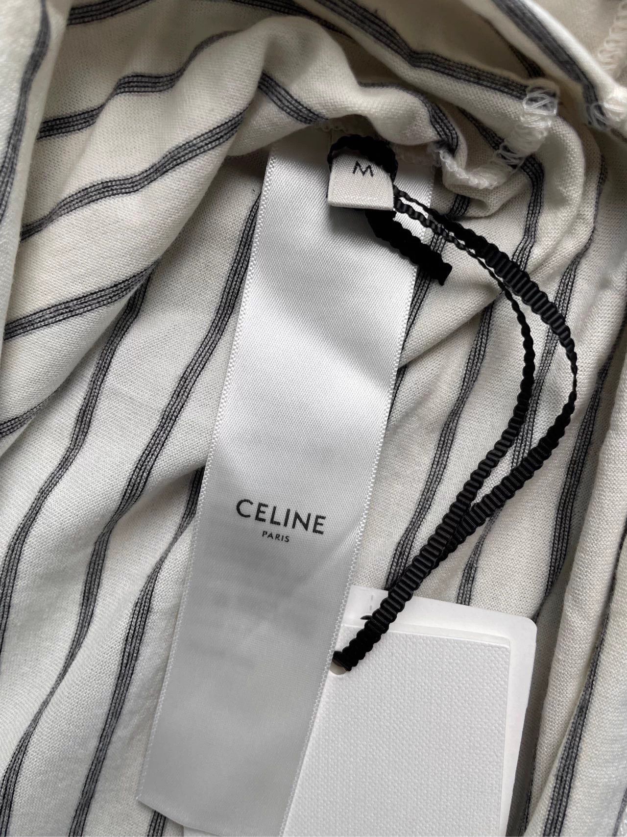 Celine CELINE striped colorblock short-sleeve tee M Size M / US 6-8 / IT 42-44 - 5 Thumbnail