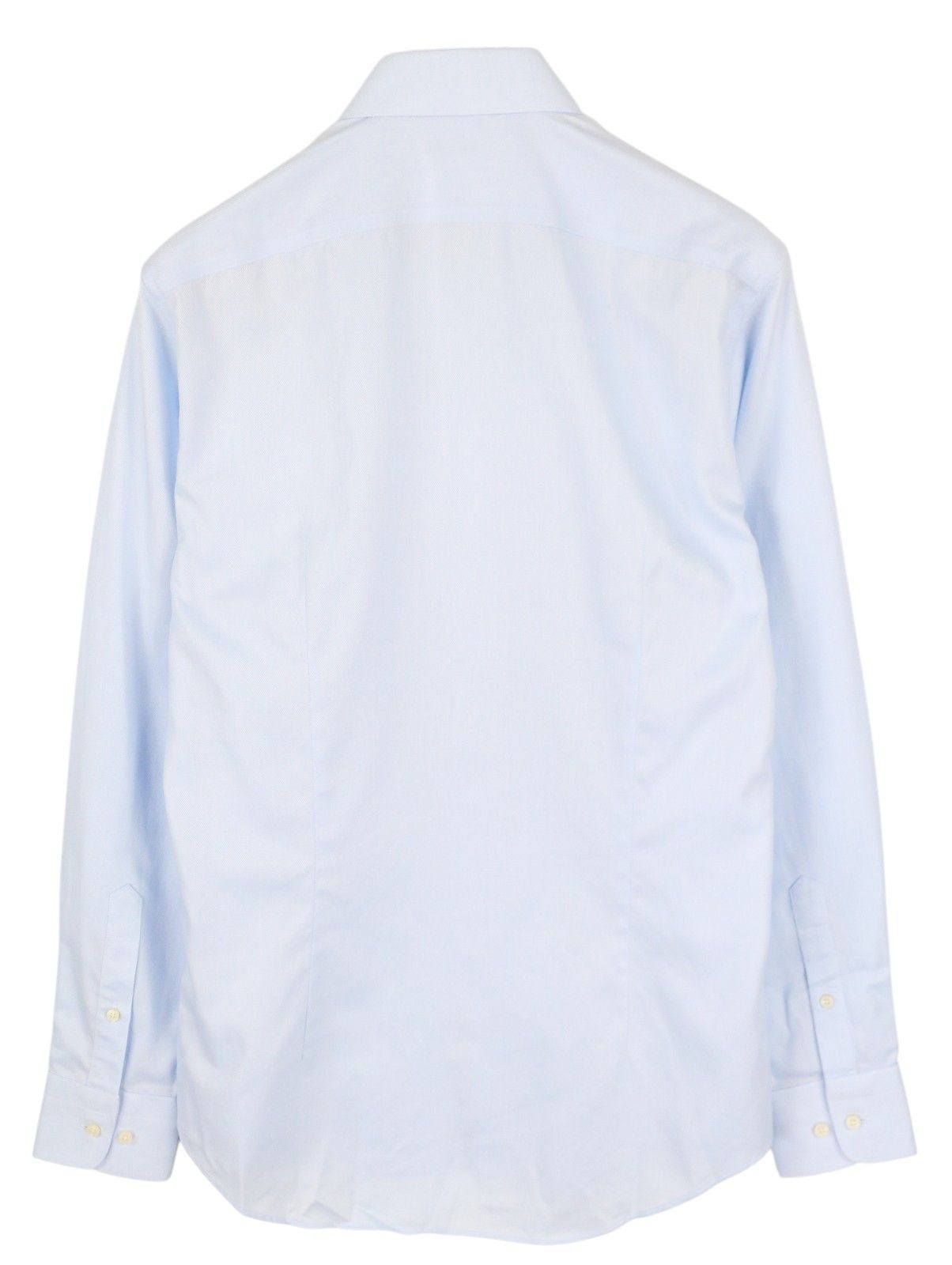 Suitsupply TRAVELLER 41/16 Blue Extra Slim Button Shirt 86181 Size 42R - 2 Thumbnail