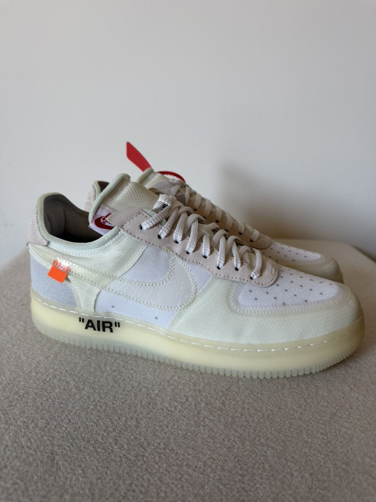 Off White Nike The Ten Air Force 1 Low in White - www.danaclinics.com