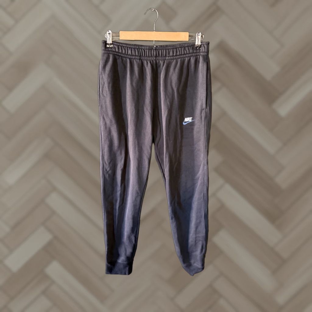 Nike Nike Mens Black Jogger Sweapants w/ Drawstring Size Small Size US 29 - 1 Thumbnail