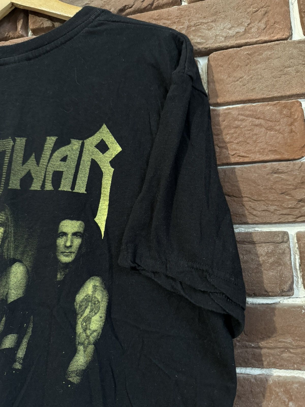 Band Tees Rare Manowar 00s Vintage Tshirt Heavy Metal Band Tee Size US L / EU 52-54 / 3 - 4 Thumbnail