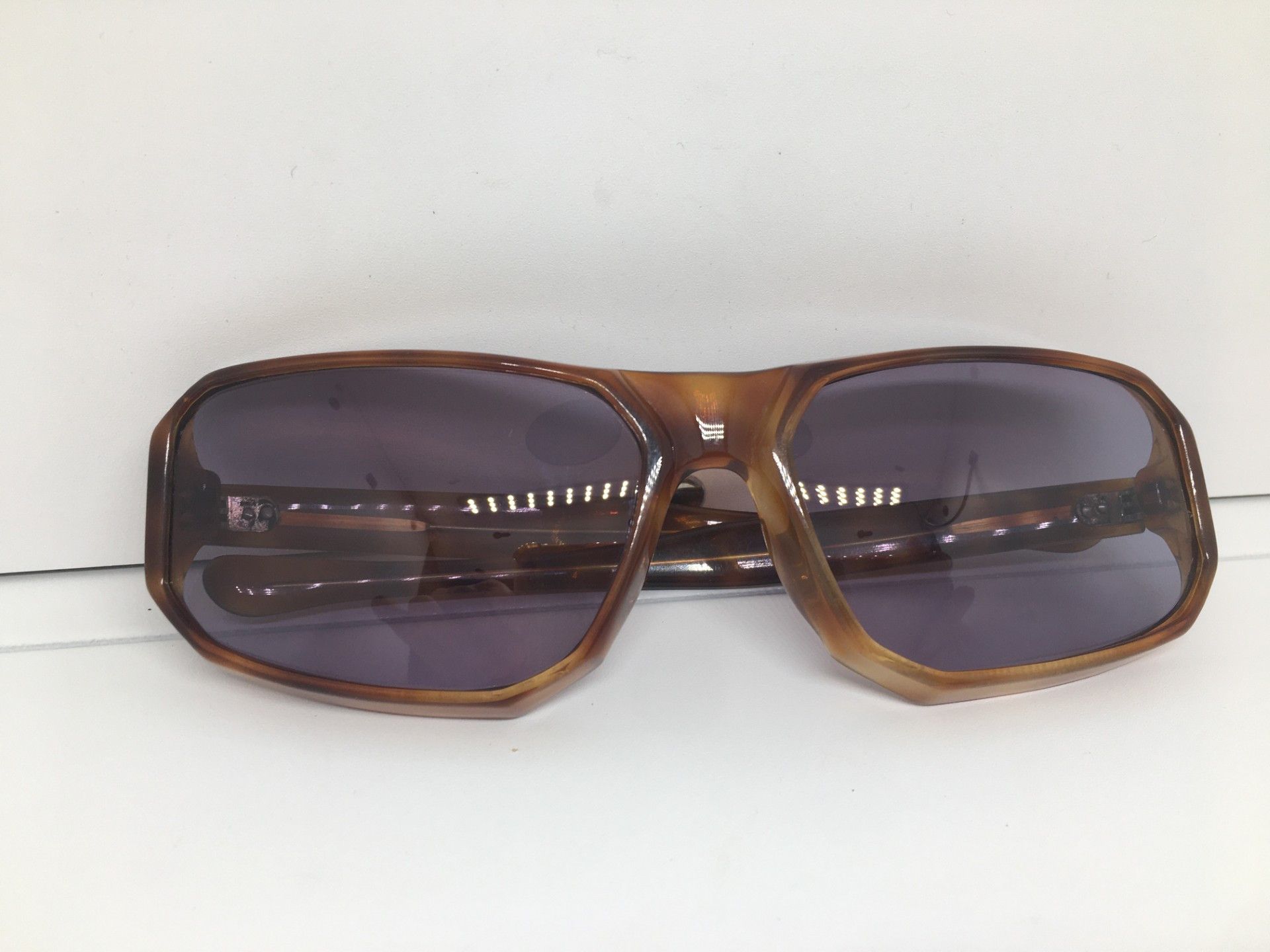 Vintage '68 MOD CUBISTE FAIT MAIN FRANCE Depose model Lunettes Size ONE SIZE - 6 Thumbnail