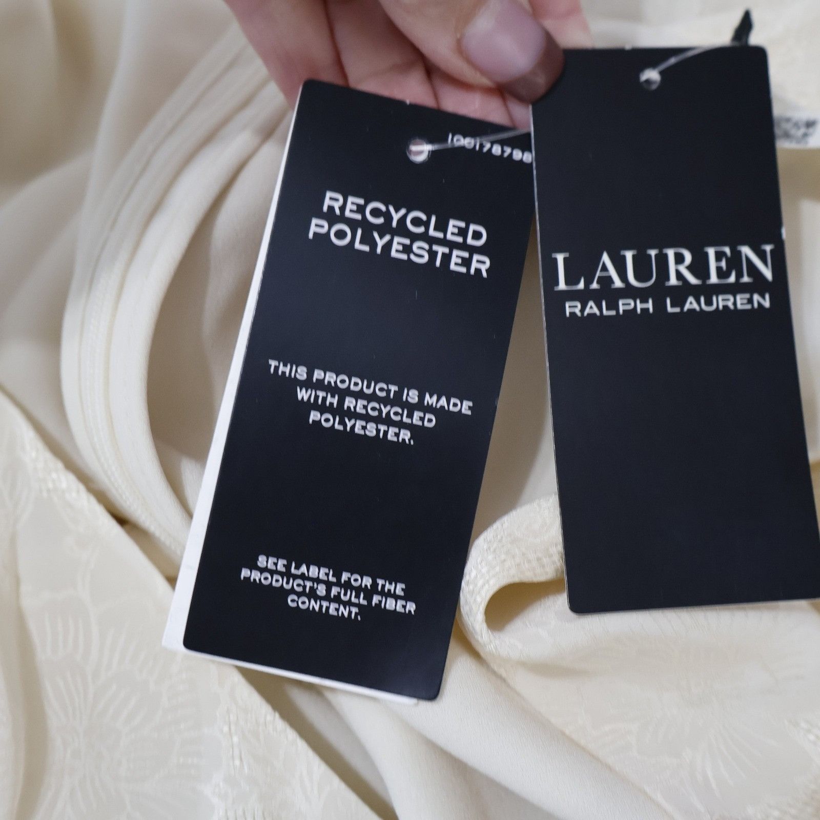 Lauren Ralph Lauren LRL Ralph Lauren Floral Jacquard V Neck Midi Dress Women 12 Size XL / US 12-14 / IT 48-50 - 16 Thumbnail