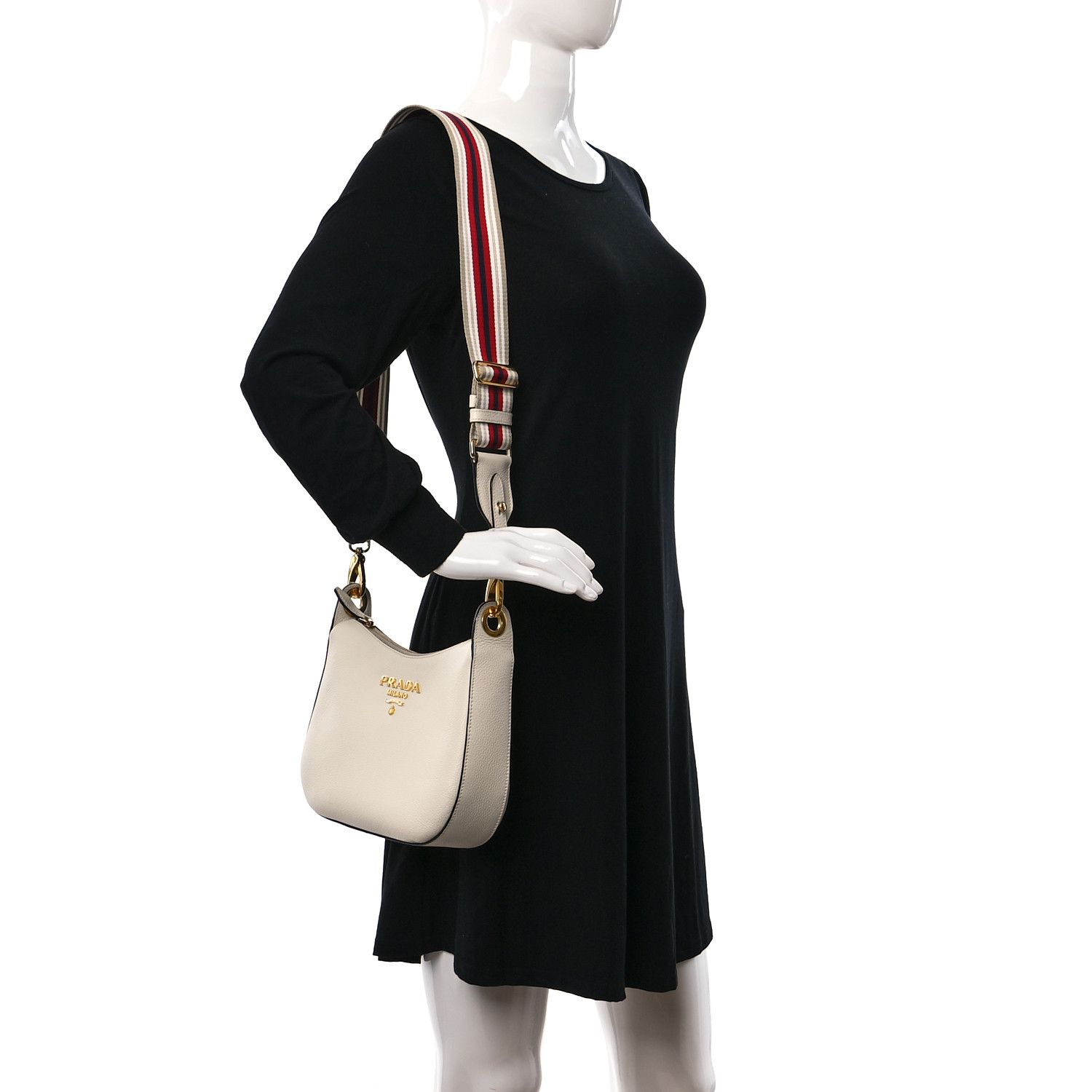 Prada o1la1rc1a0724 Size: OS / Shoulder Bag in White Size ONE SIZE - 5 Thumbnail