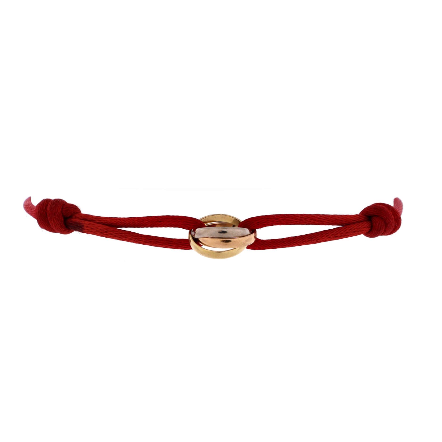 Cartier Trinity On Cord Bracelet Size ONE SIZE - 1 Thumbnail