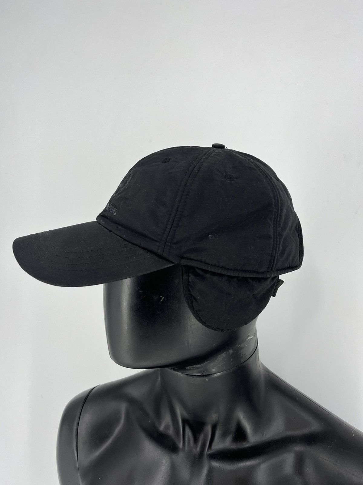 Mercedes-Benz Vintage 90s Mercedes Benz Vintage Big Logo Cap With Ears Size ONE SIZE - 7 Thumbnail