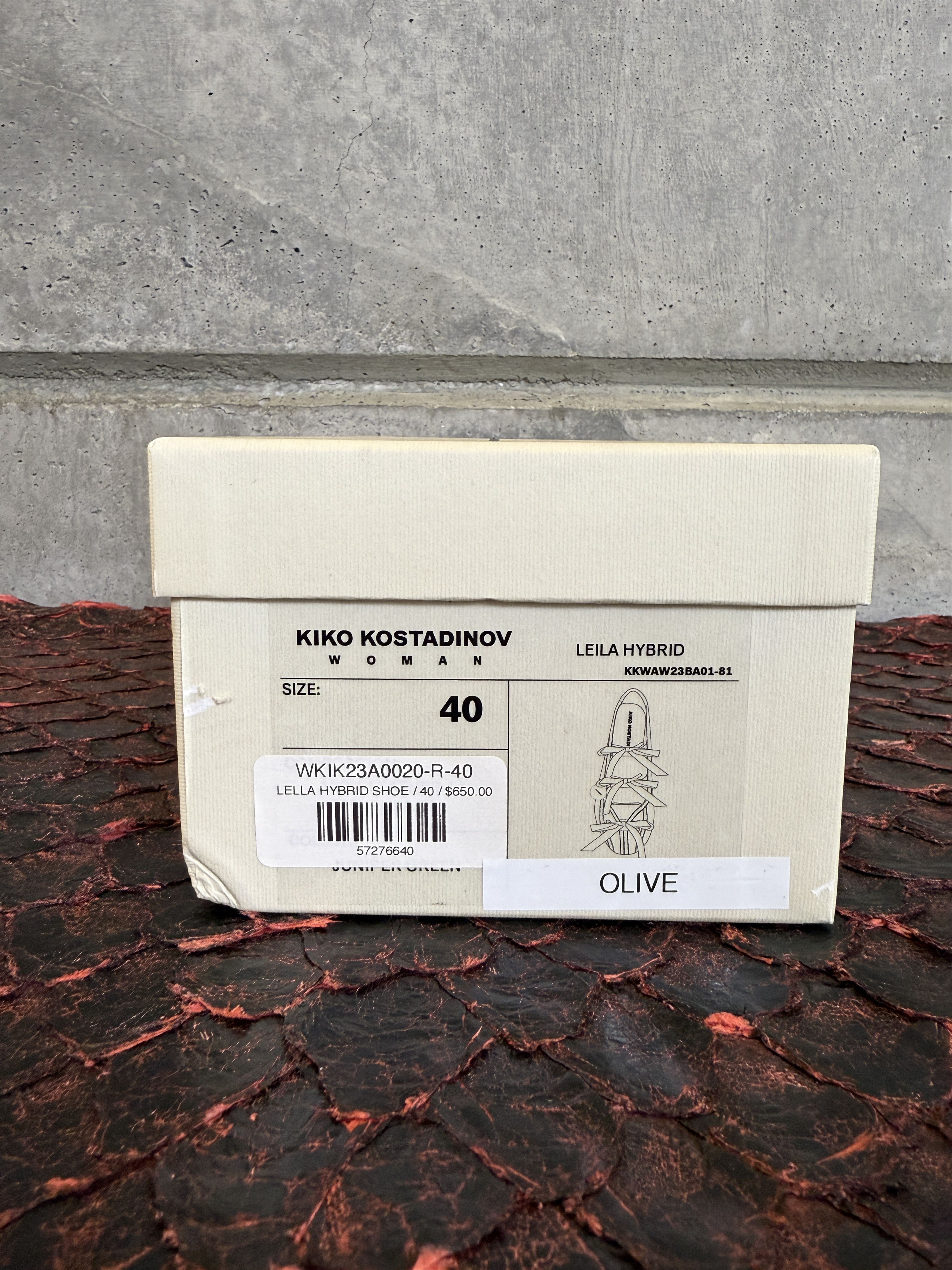 Kiko Kostadinov $650 Kiko Kostadinov Lella ballet hybrid flat Shoes Size US 10 / IT 40 - 15 Thumbnail