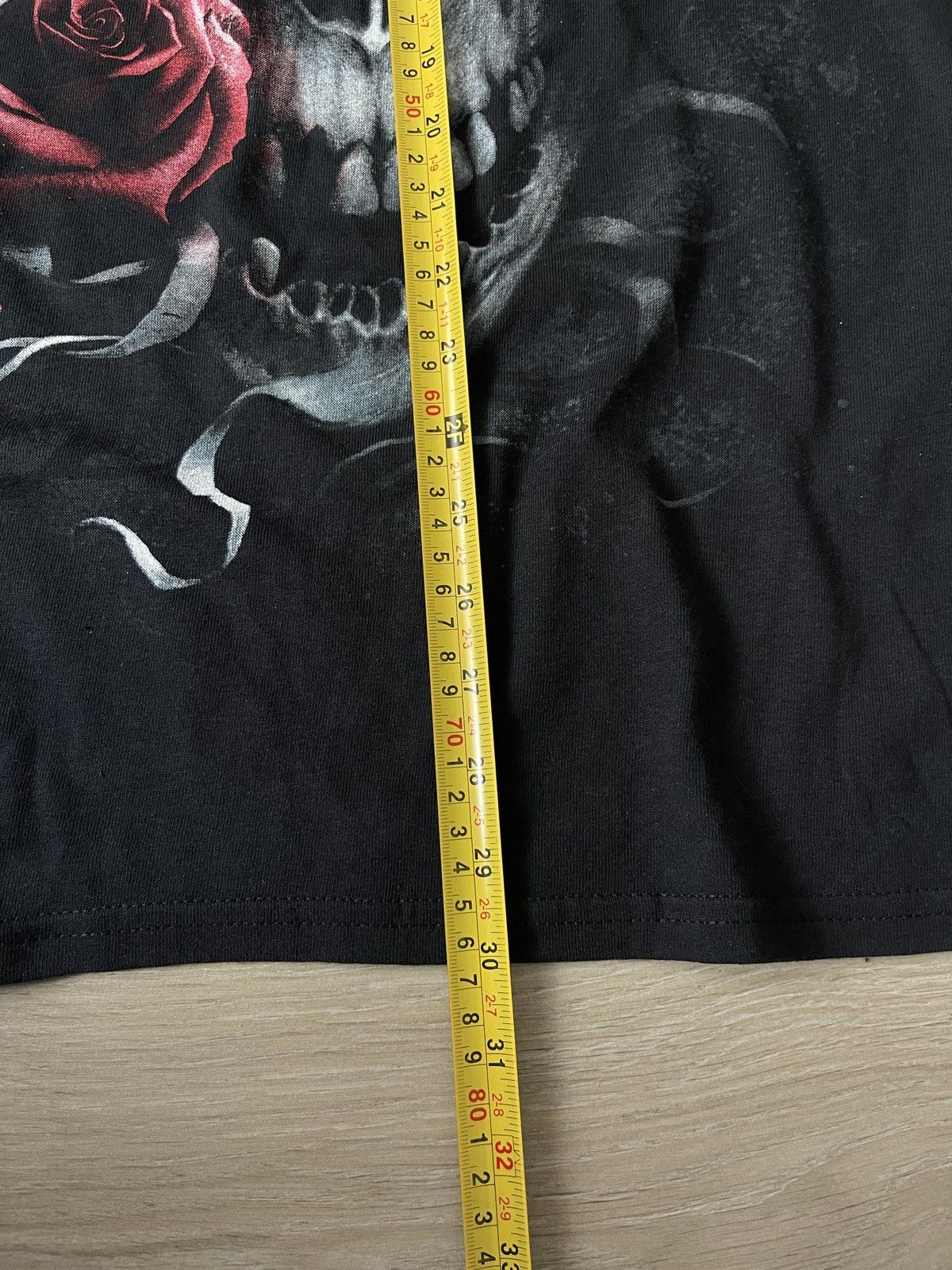 Vintage Spiral Direct "Skull & Roses" Graphic T-Shirt XL Tee Size US XL / EU 56 / 4 - 9 Thumbnail