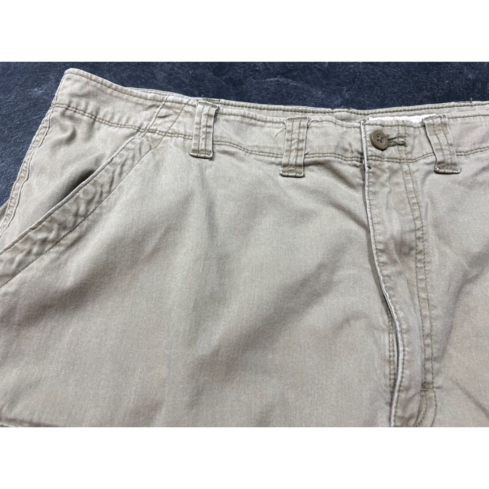 Wrangler Wrangler Cargo Shorts Men's Size 44 Relaxed Fit Cotton Outdoor Beige Size US 44 / EU 60 - 4 Thumbnail