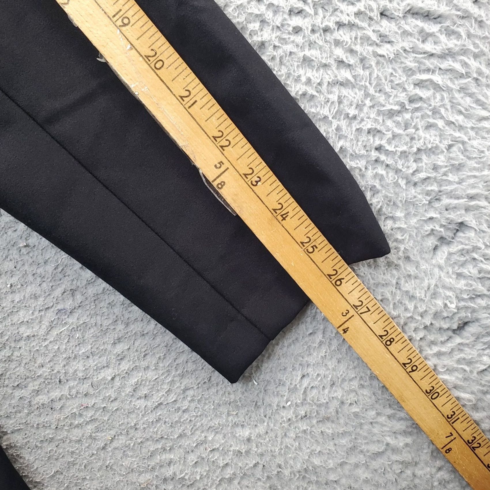 Vintage Lane Bryant Womens Blazer Black Size 22 Notch Lapel Single Breasted Jetted Pockets Size 3XL / US 20-22 - 4 Thumbnail