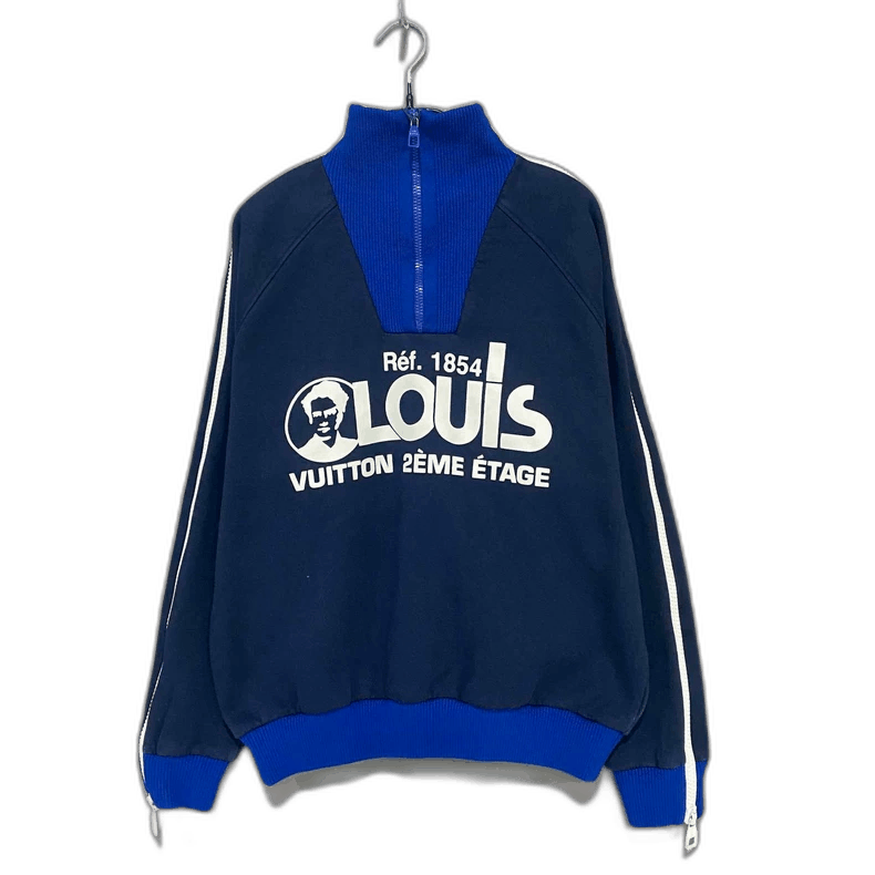 Louis Vuitton Louis Vuitton Half Zip Sweatshirt-yf Size US S / EU 44-46 / 1 - 1 Thumbnail