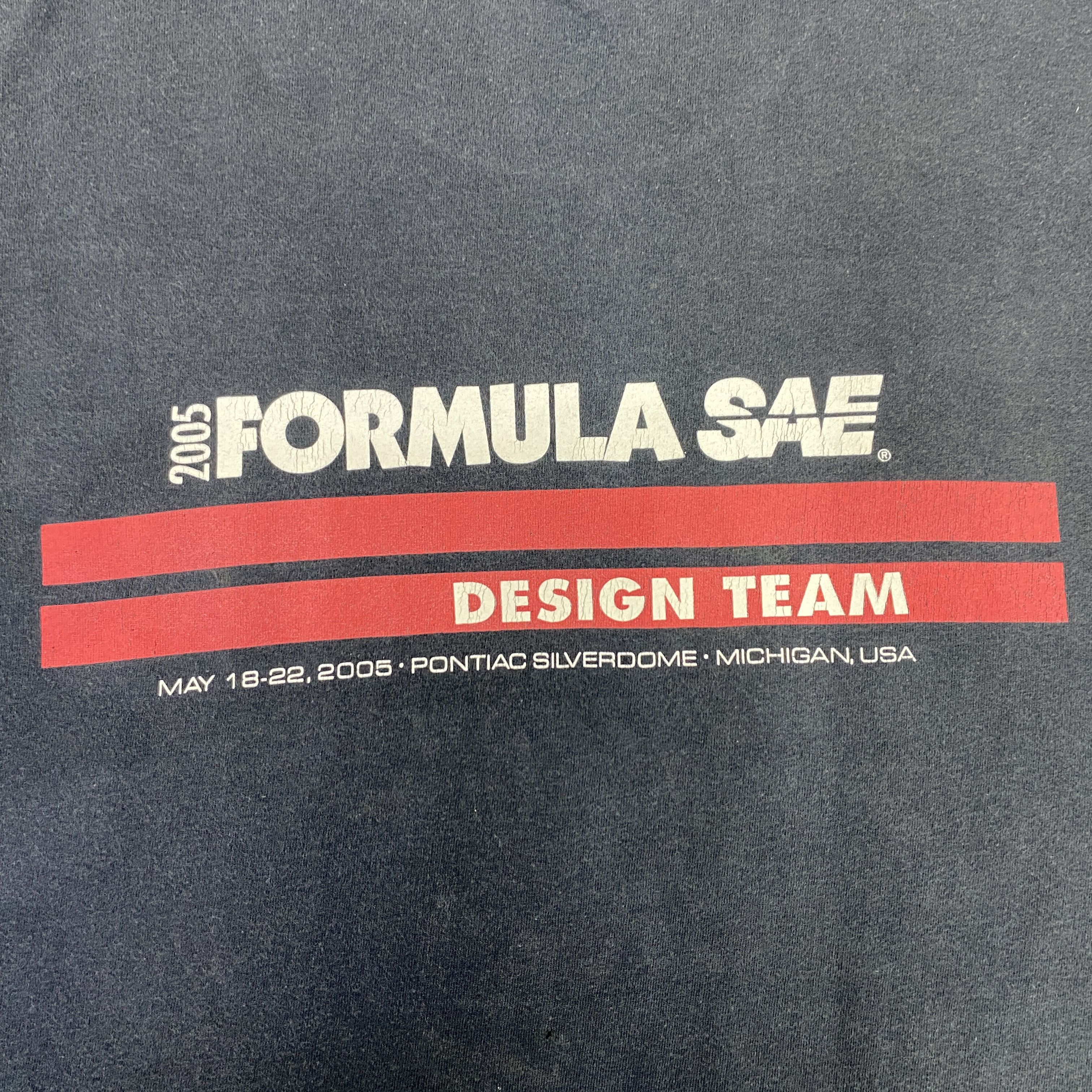 Ford Vintage Formula Sae Design Team Tshirt - I083 Size US L / EU 52-54 / 3 - 7 Thumbnail