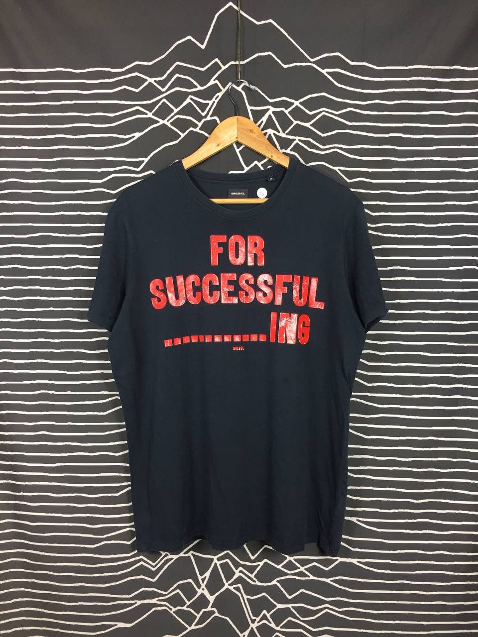 Diesel × Vintage DIESEL For Successful ........ing Wording Tee Size US M / EU 48-50 / 2 - 1 Thumbnail