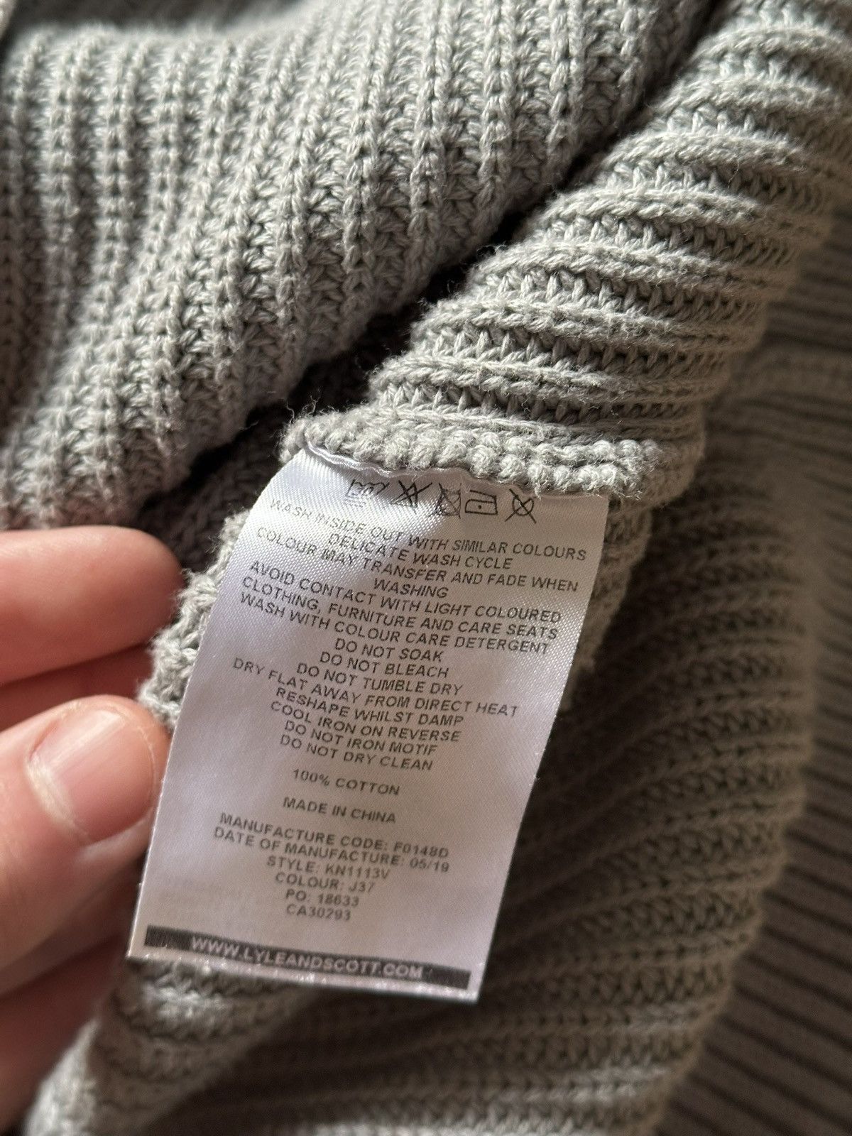 Lyle & Scott Sweater Lyle&Scott Size US L / EU 52-54 / 3 - 4 Thumbnail