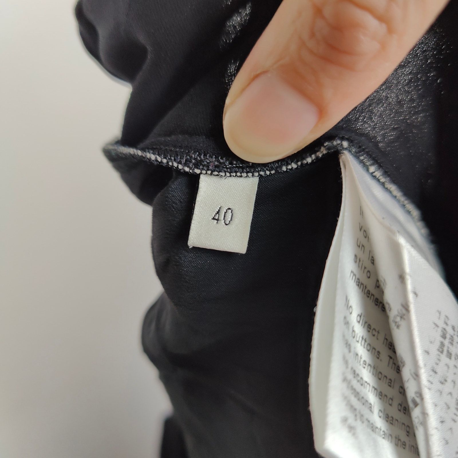 Gucci Gucci Silk Blend Pants Womens IT 40 US Small Black Size 27" / US 4 / IT 40 - 10 Thumbnail