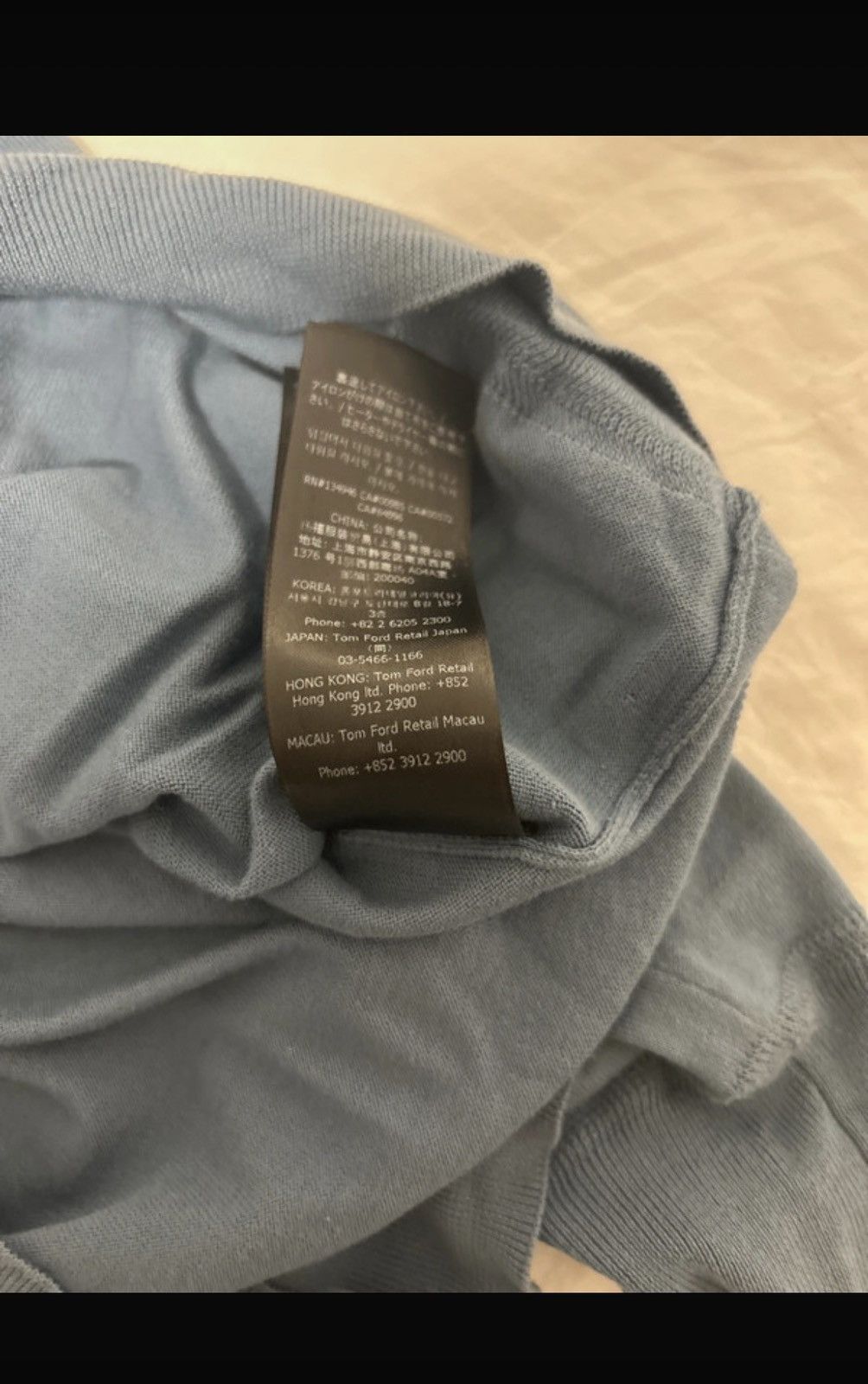 Tom Ford Tom Ford Sea Island Cotton Sweater Size US M / EU 48-50 / 2 - 8 Thumbnail