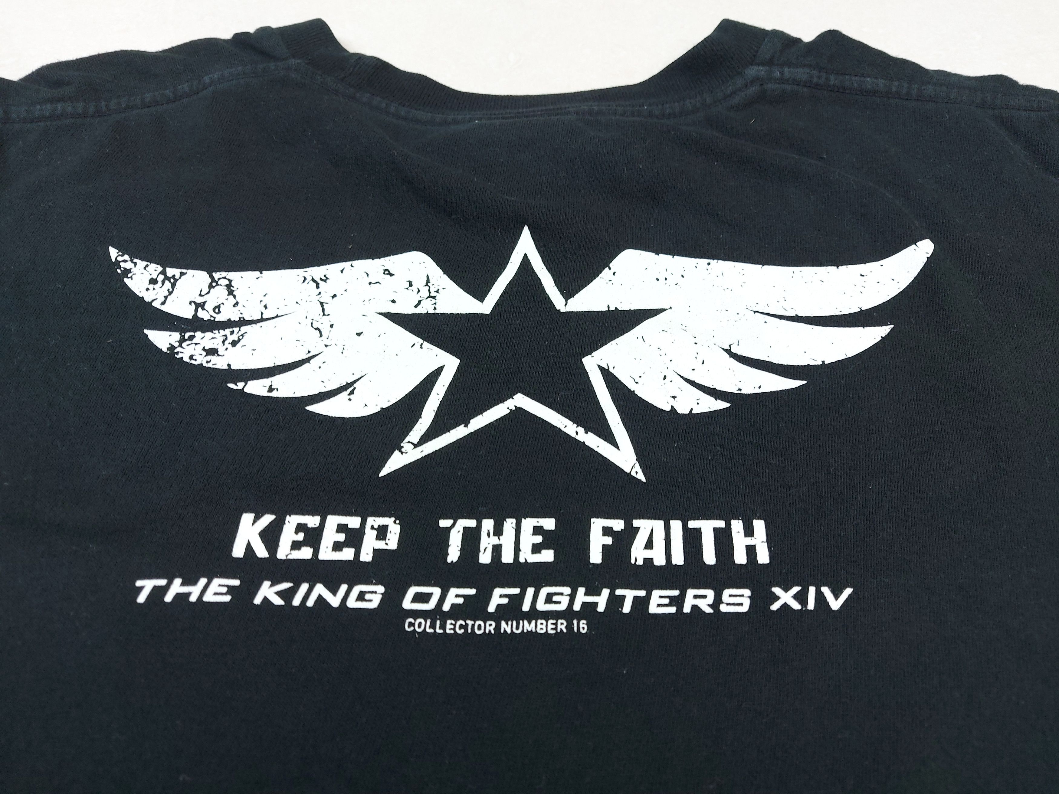 Japanese Brand × Playstation Official SNK The King of Fighters XIV Keep The Faith TEE Size US L / EU 52-54 / 3 - 5 Thumbnail