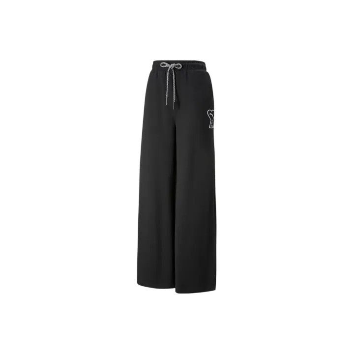 AMI AMI x PUMA Logo Print Wide-Leg Sweatpants 0079 Size 23" - 1 Thumbnail