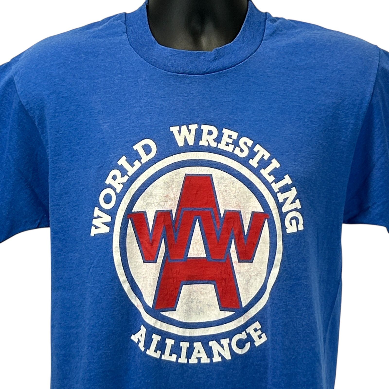 Vintage Vintage WWA World Wrestling Alliance T Shirt Mens M Medium Size US M / EU 48-50 / 2 - 1 Thumbnail