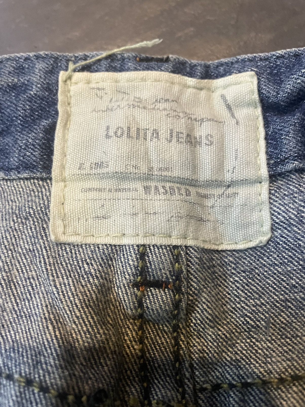 Japanese Brand × Other Lolita Jeans Distressed Size US 32 / EU 48 - 7 Thumbnail
