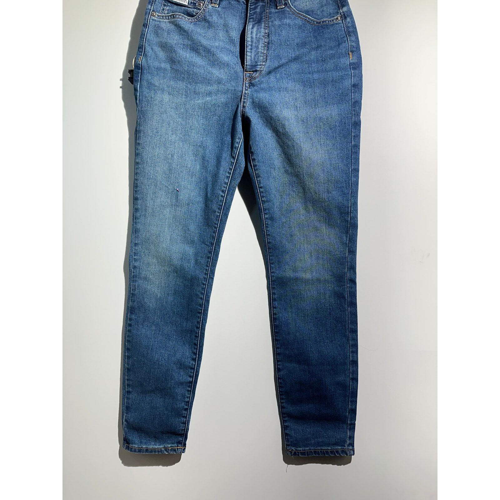 Calvin Klein NavyBlue Calvin Klein Jeans NWT Size29 HighRise skinny Ankle Size 29" - 2 Thumbnail