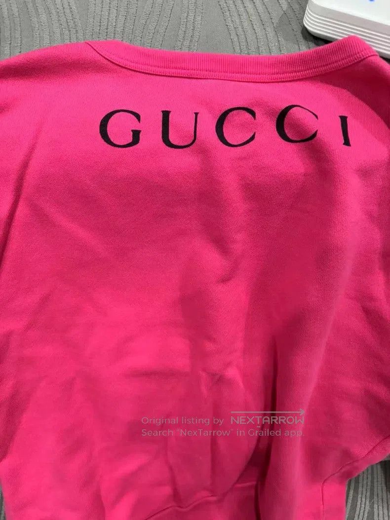 Gucci Gucci Pink sweatshirt Size M / US 6-8 / IT 42-44 - 3 Thumbnail