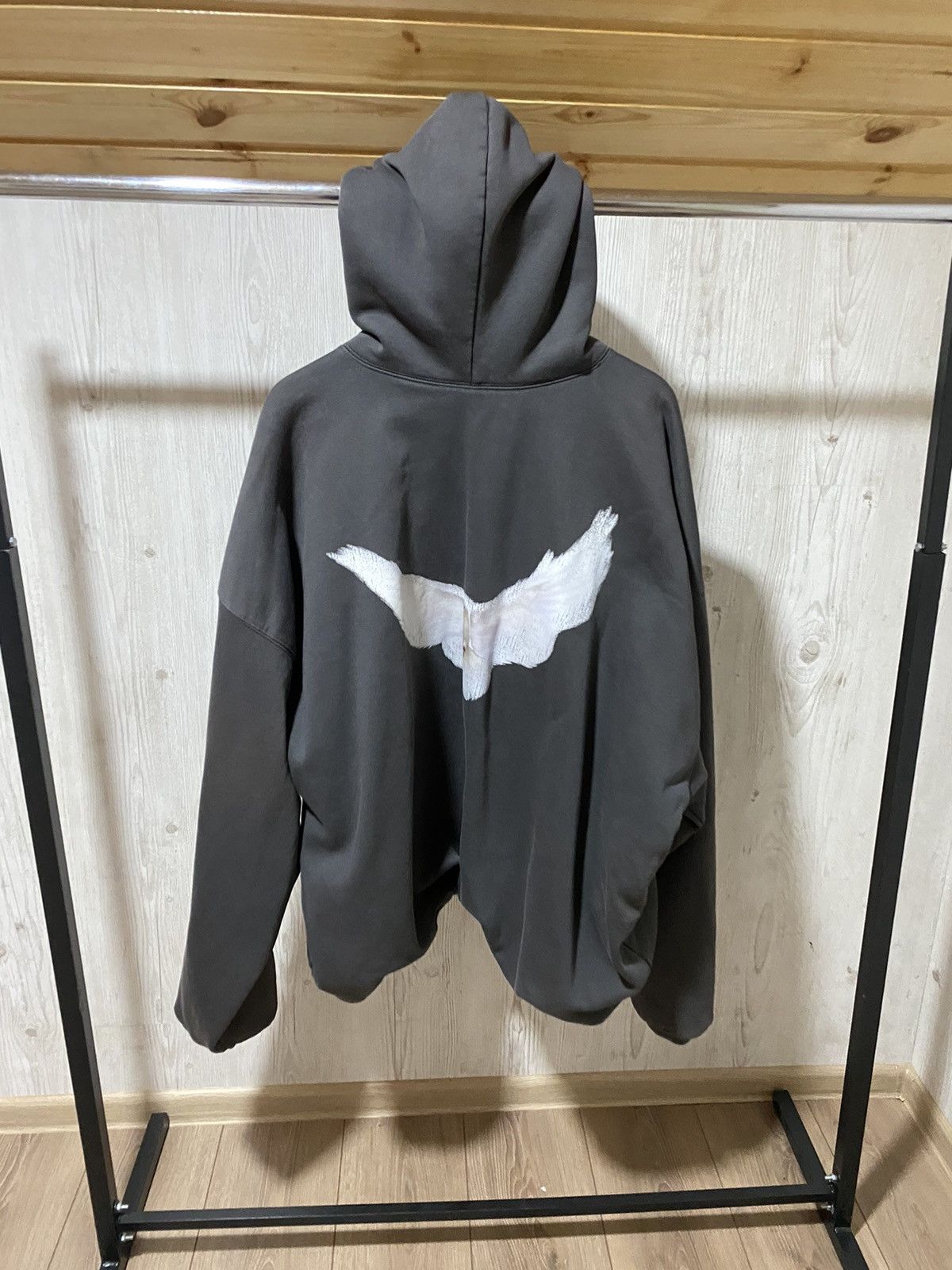 Balenciaga × Gap × Kanye West BNWT YZY Yeezy Gap Balenciaga Dove Hoodie by Kanye west Size US XL / EU 56 / 4 - 3 Thumbnail