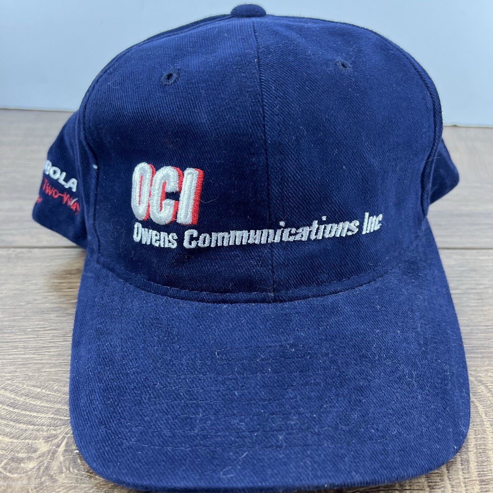 Other Owens Communications Inc Hat OCI Blue Adjustable Hat Blue Ad Size ONE SIZE - 5 Thumbnail