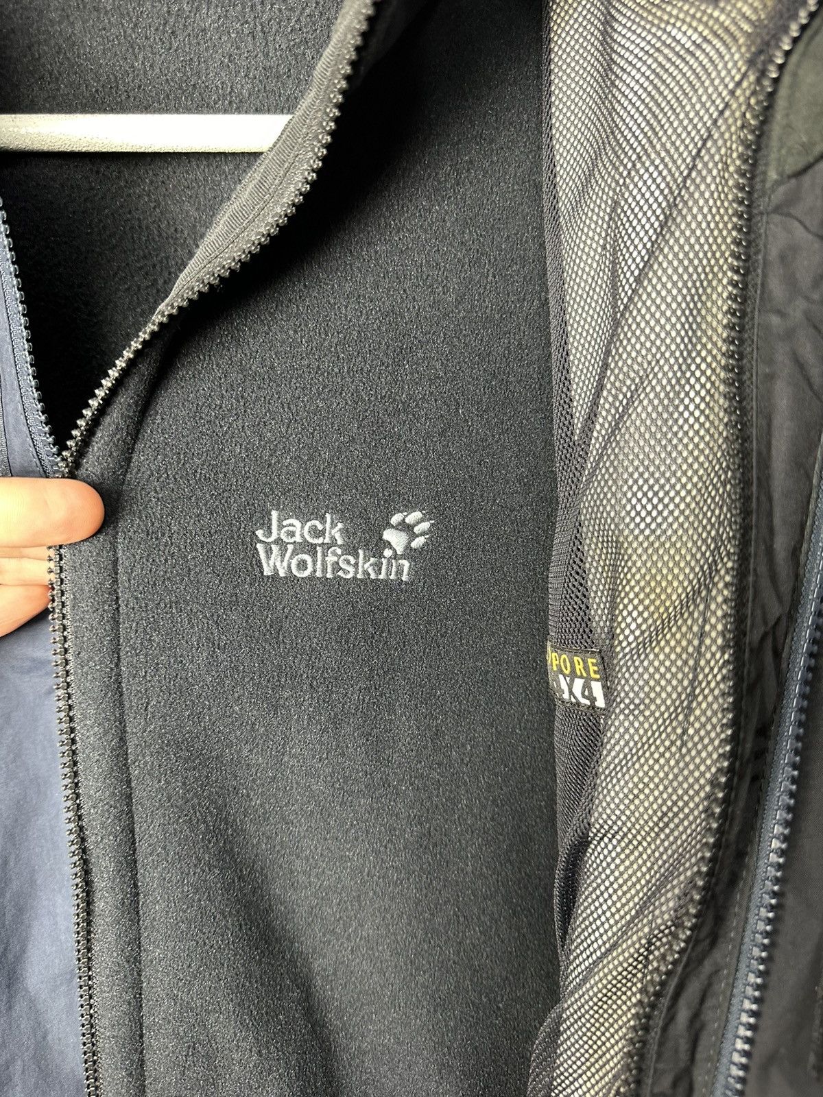 Jack Wolfskin Jack Wolfskin Outdoor Fleece Lined Light Jacket Size L Size US L / EU 52-54 / 3 - 10 Thumbnail