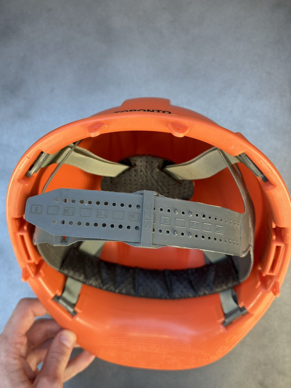 Designer × Hermes 2008 Hermes Hard Hat Hermès Toronto Construction Helmet Y2K Size ONE SIZE - 12 Thumbnail