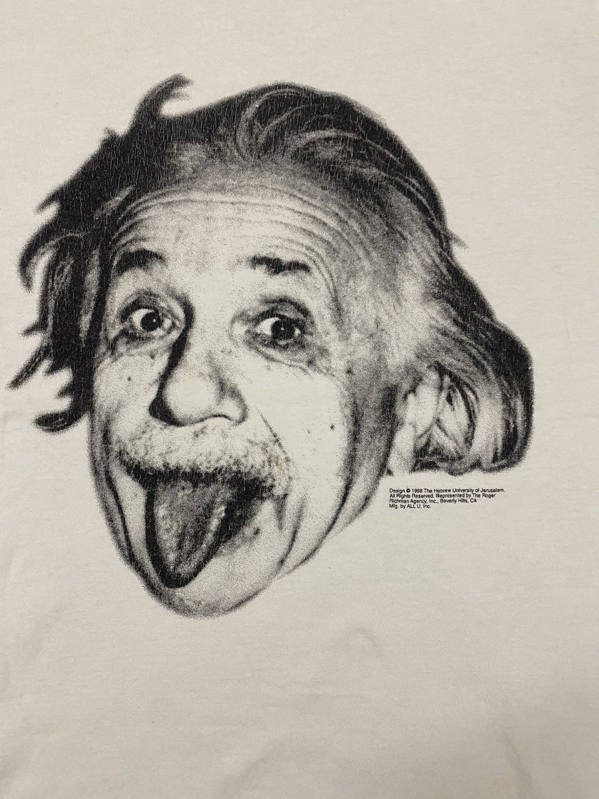 Vintage VINTAGE ALBERT EINSTEIN REPRESENTED BY THE ROGER RICHMAN Size US S / EU 44-46 / 1 - 4 Thumbnail
