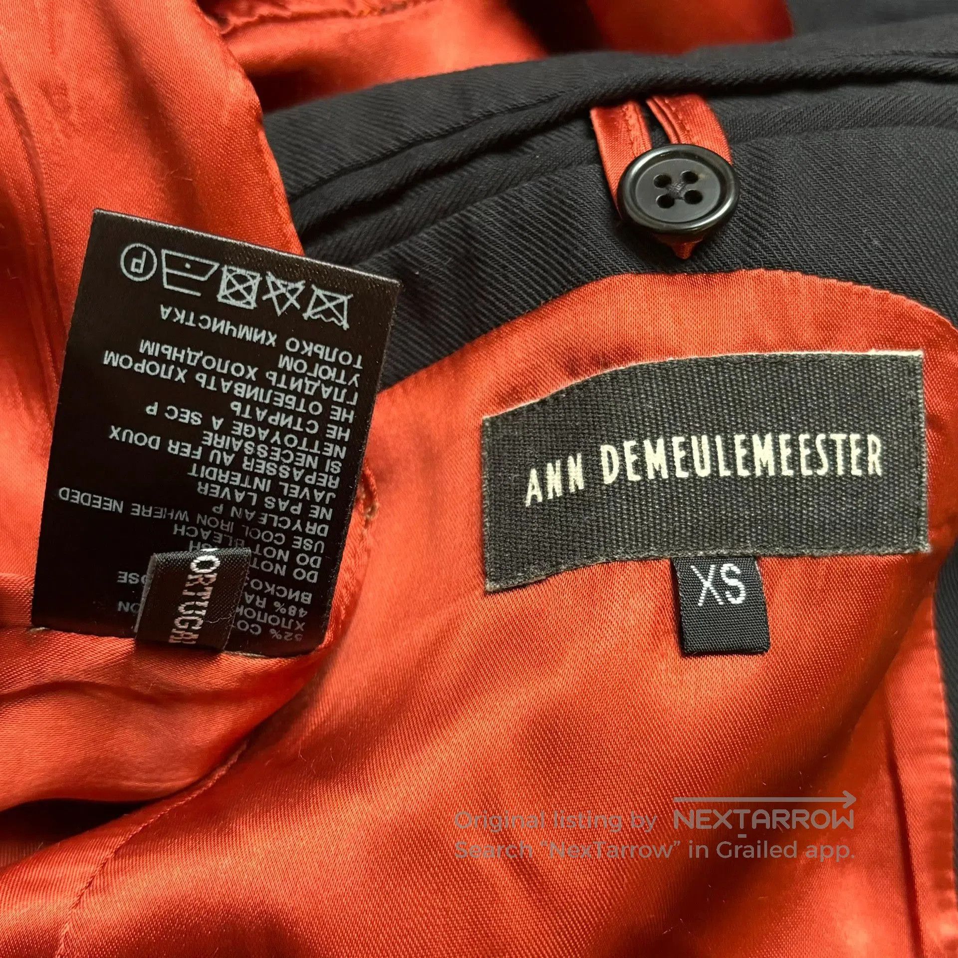Ann Demeulemeester Ann Demeulemeester Single. Size XS / US 0-2 / IT 36-38 - 5 Thumbnail