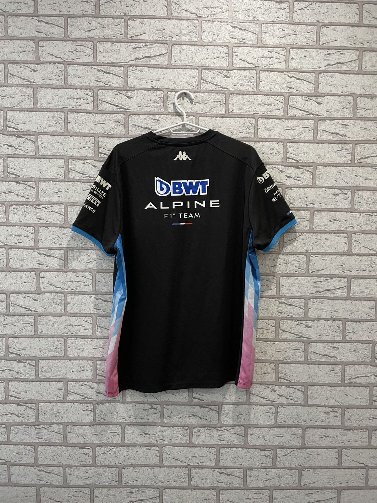 Formula 1 Kappa F1 team RACING BWT ALPINE FORMULA ONE JERSEY T-Shirt Size US XL / EU 56 / 4 - 15 Thumbnail