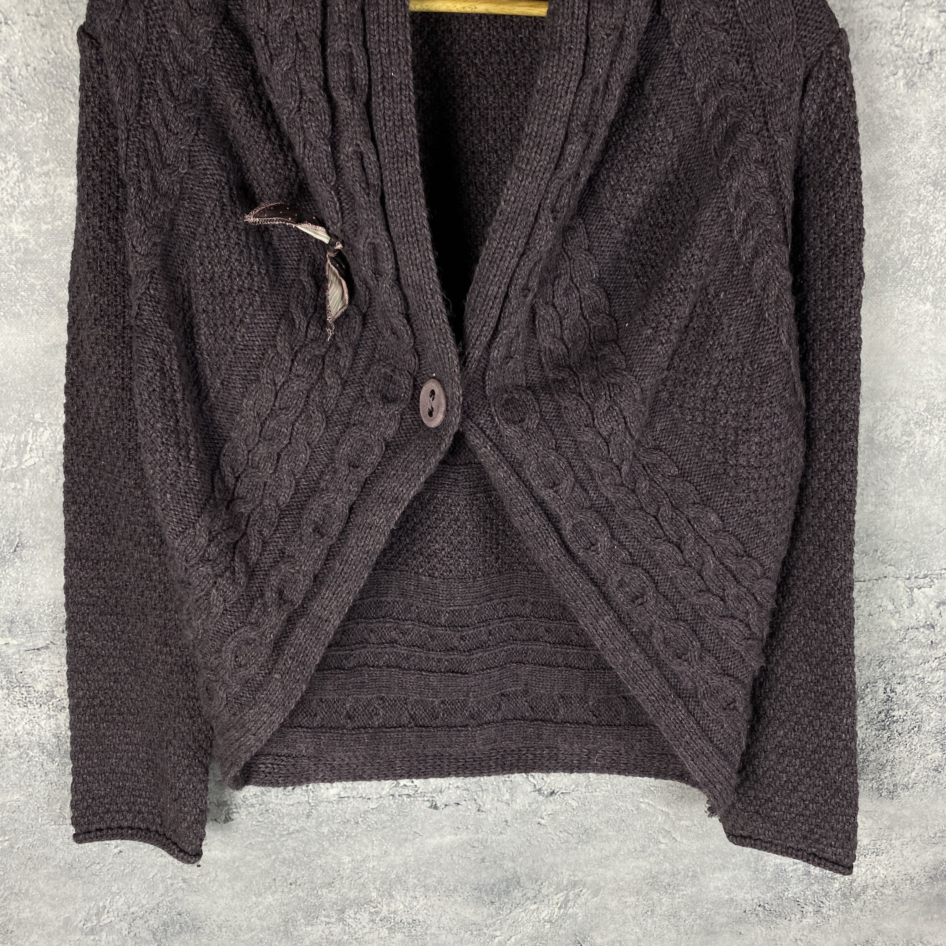 Elisa Cavaletti × Vintage Elisa Cavaletti Cardigan Women's Size M Purple Long Sleeve Size M / US 6-8 / IT 42-44 - 3 Thumbnail