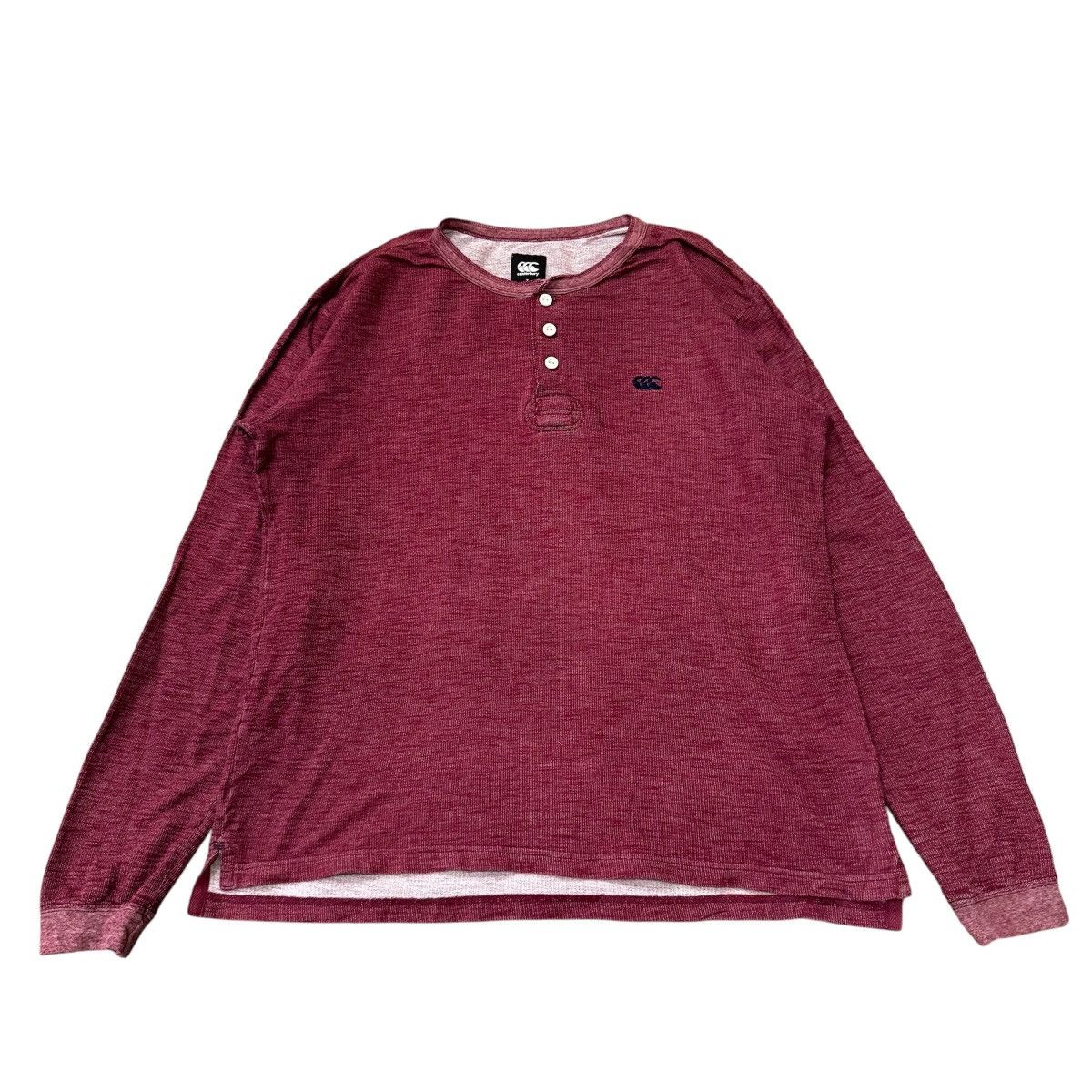 Canterbury of New Zealand Vintage Canterbury of New Zealand Slub Knit Henley Size US XXL / EU 58 / 5 - 1 Thumbnail