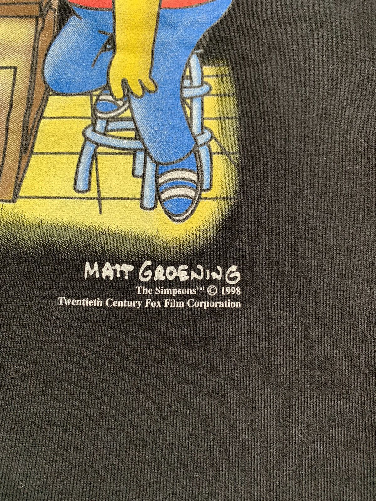 The Simpsons × Vintage Vintage sweatshirt the Simpson “two beer or not two beer” Size US XL / EU 56 / 4 - 10 Thumbnail