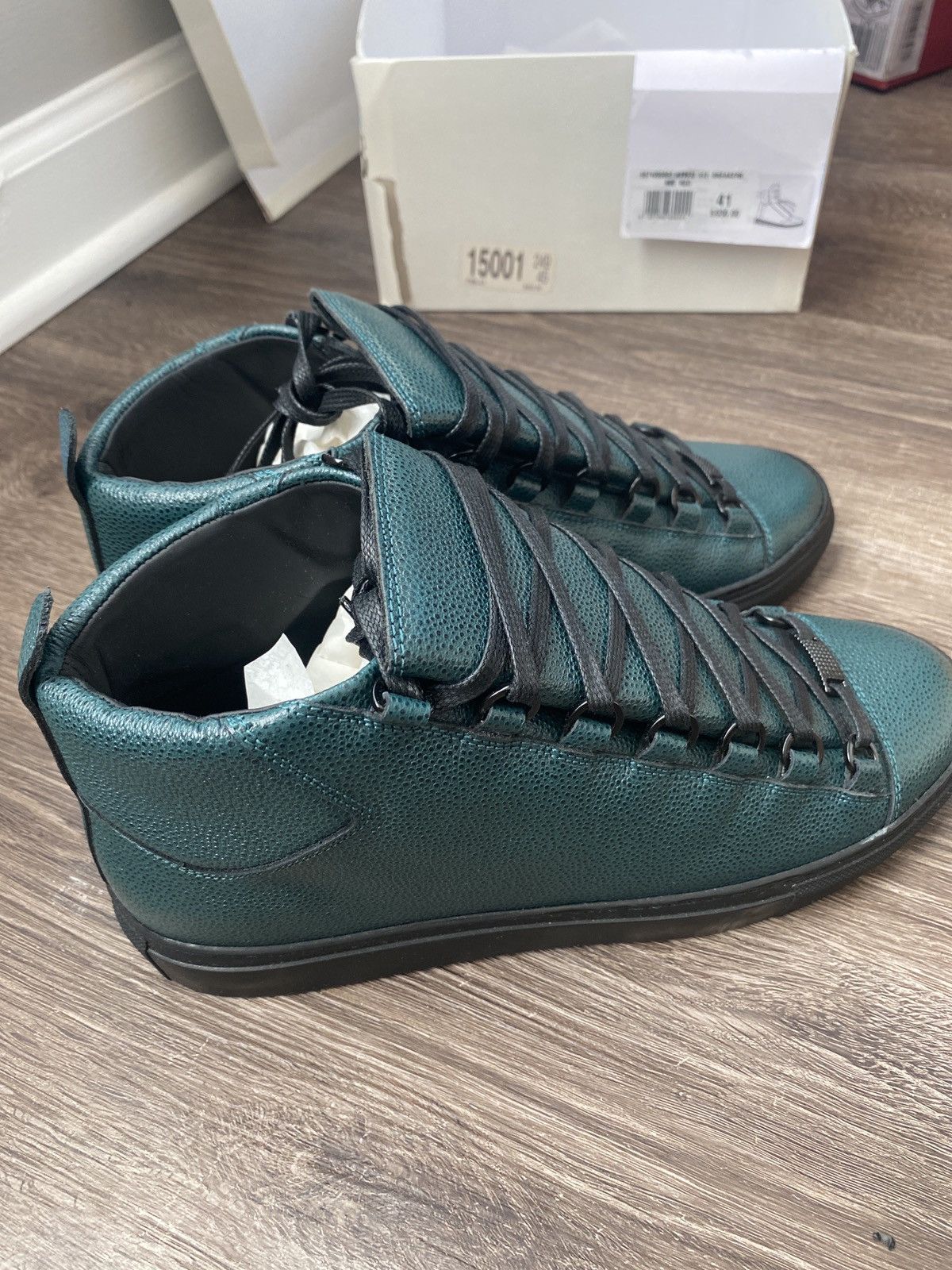 Balenciaga Balenciaga Arena’s Noir Size US 7.5 / EU 40-41 - 3 Thumbnail