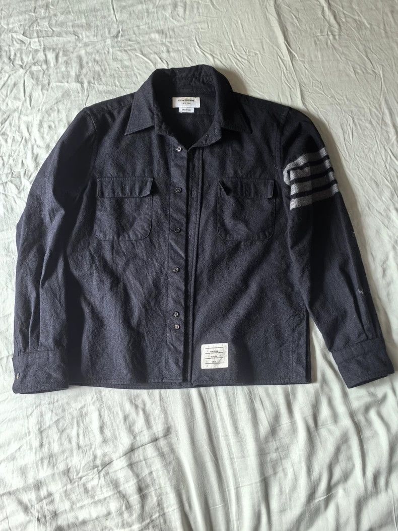 Thom Browne Thom Browne Classic shirt 2503-Nextarrow Size US M / EU 48-50 / 2 - 1 Thumbnail
