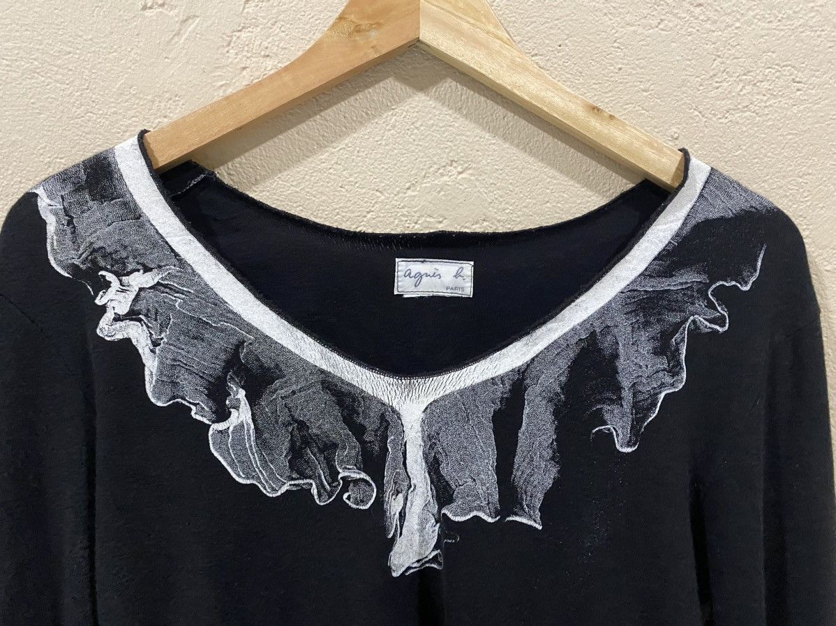 agnes b. Agnes B Abstract Long Sleeves Size S / US 4 / IT 40 - 3 Thumbnail