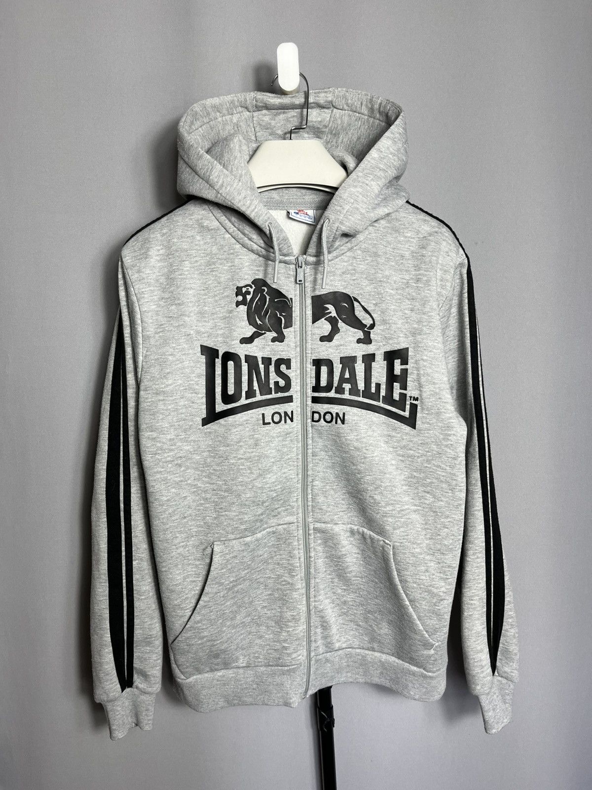 Lonsdale Lonsdale London hoodie full zip grey mens winter Size US L / EU 52-54 / 3 - 1 Thumbnail